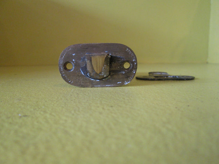 Donald & Pat 11686 Tube Mortice Lock with Heavy Brass Plate 55L x 30W/Body 95W x 25 Dai