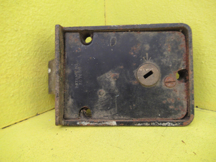 ETAS Cast Iron Art Deco Night Latch 90L x 67W x 45H