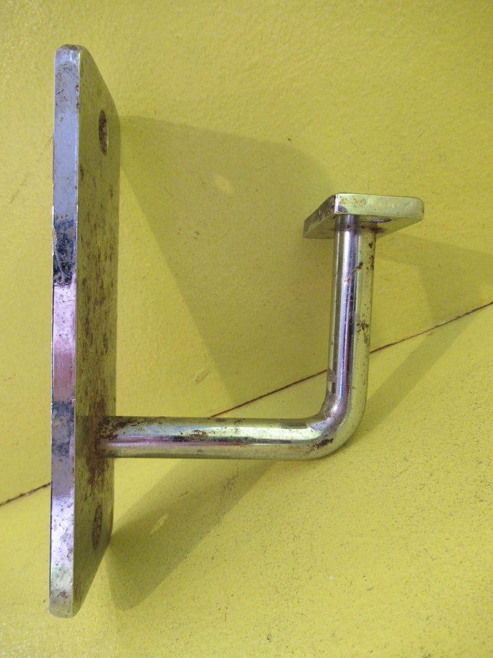 Chrome Plated Steel Bannister Holder  130L x 50W  Holder 80H x 90D