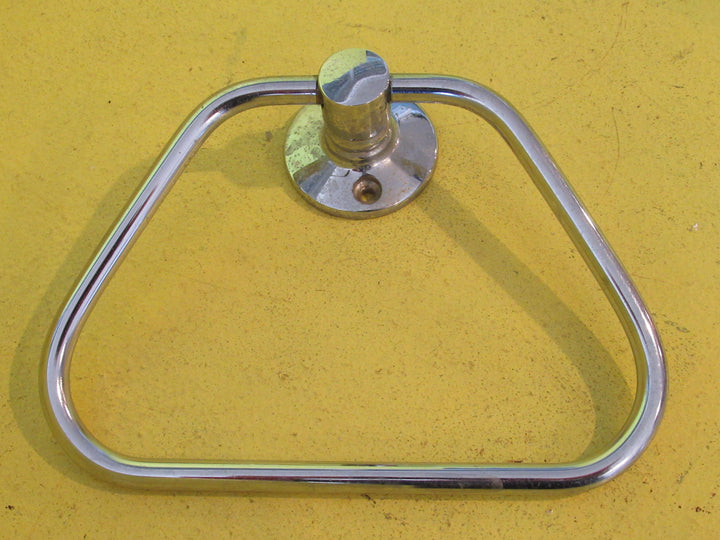 Chrome Triangular Hand Towel Holder  45W x 40D x 160L