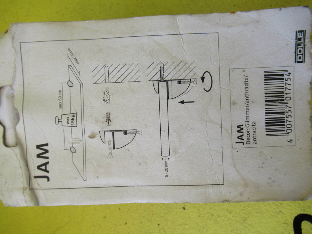 Black "Jam" Bracket Set