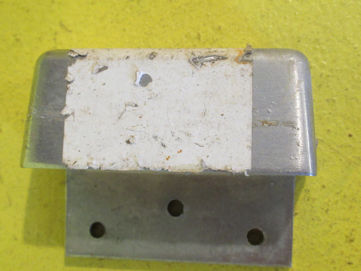 Brushed Chrome Night Latch Keep   75H x 60W x32D