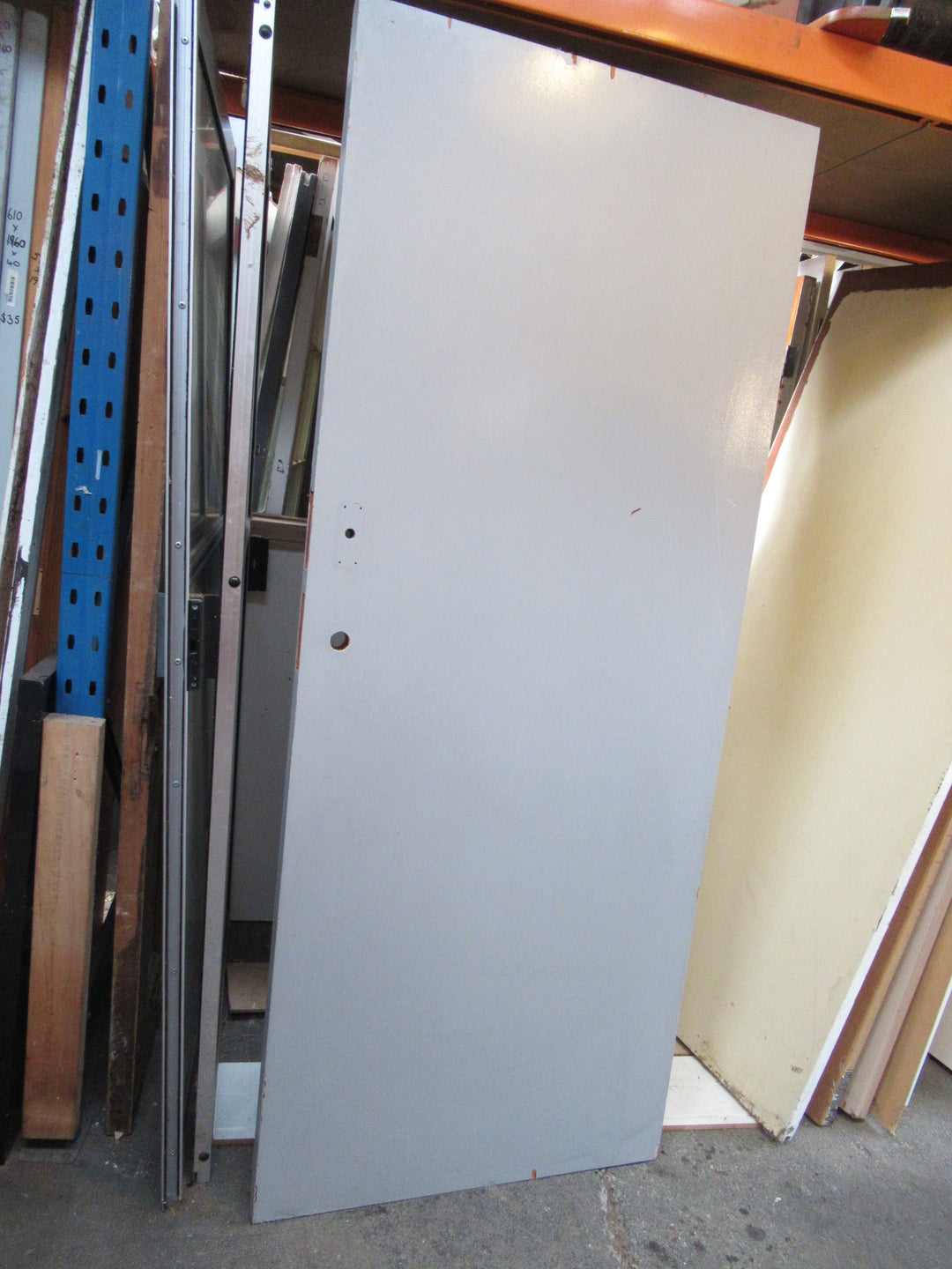 Grey Painted Hollow Core Door 1970L x 810W x 40D