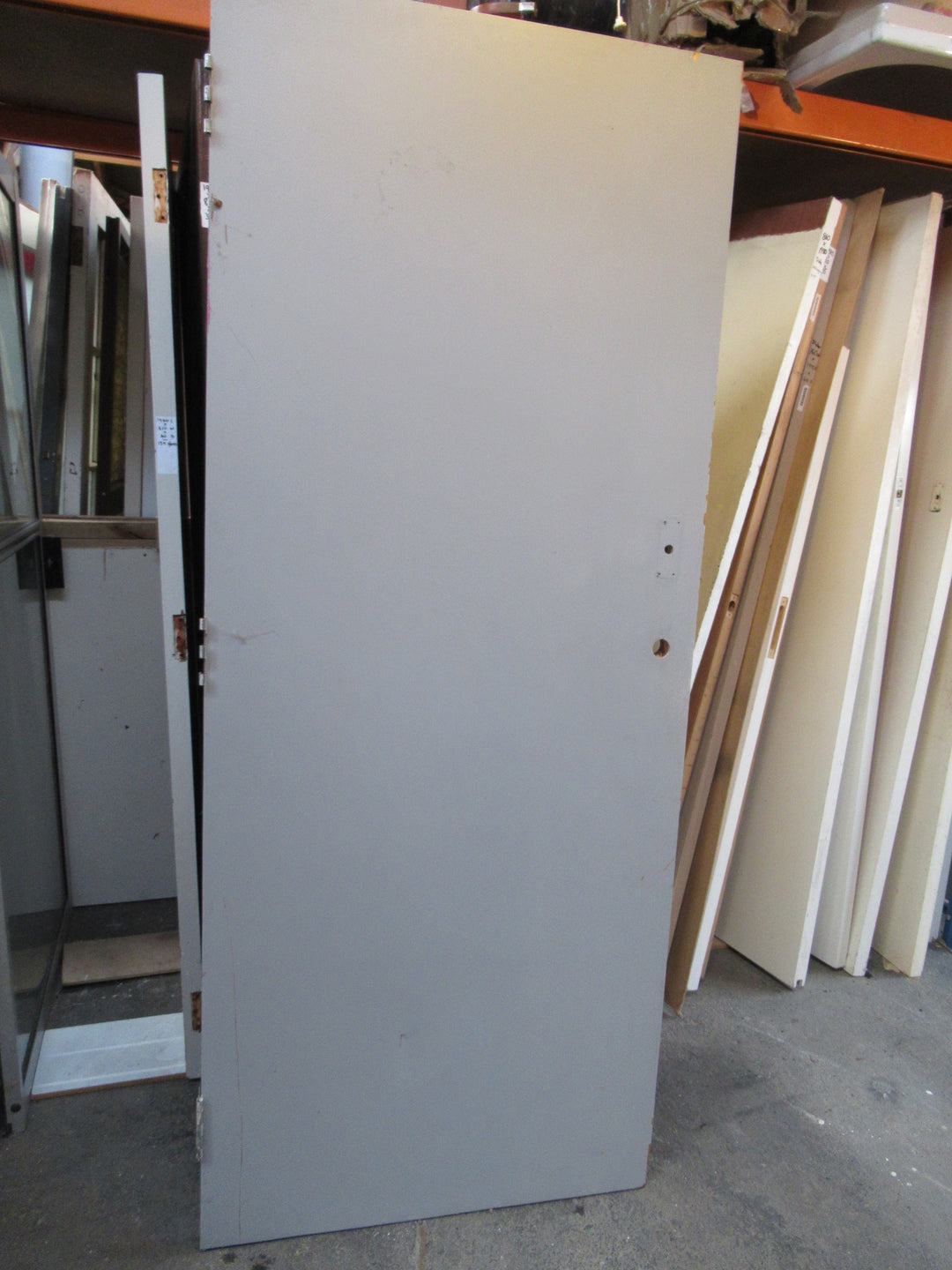 Grey Painted Hollow Core Door 1970L x 810W x 40D