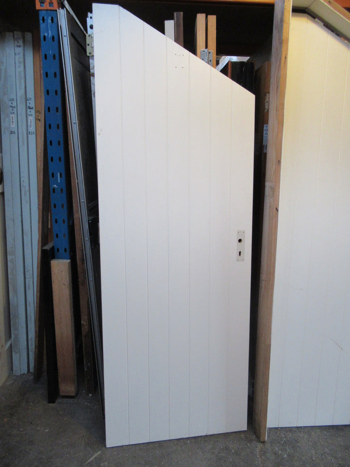 Funky Angled Door with Frame (Door 710W x 1640.5H Low End x 1980H High End x 40D)  (Frame 7600W x 1680.5H Low End x 2040H High End