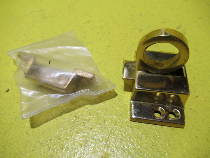 Brass Ring Pull Fastener   50L x 25W