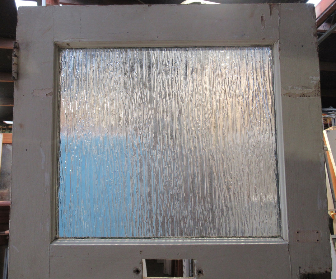 Craftsman Front Door with 1 Lite Glass Pane & 3 Lower Panels   2030H x 810W x 45D