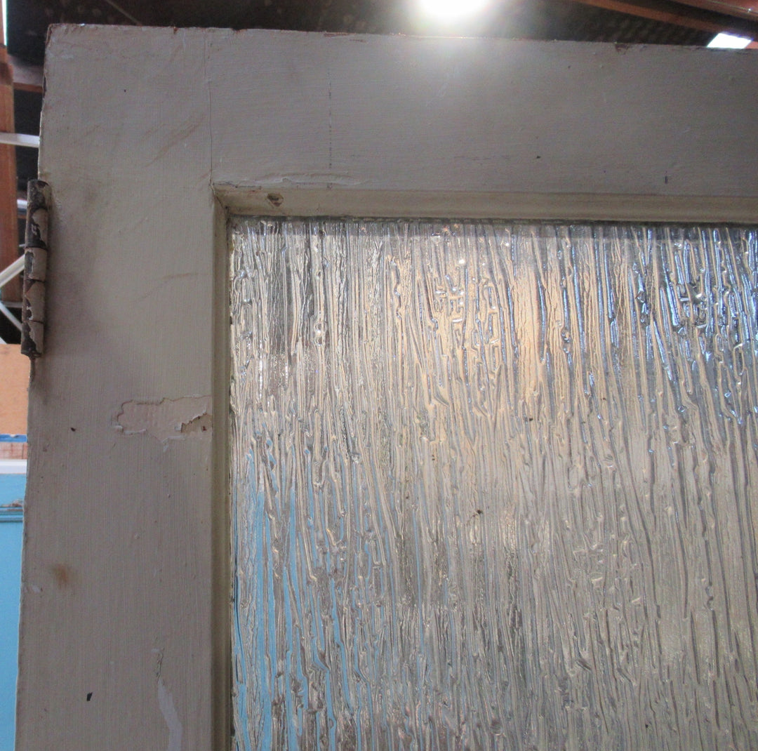 Craftsman Front Door with 1 Lite Glass Pane & 3 Lower Panels   2030H x 810W x 45D