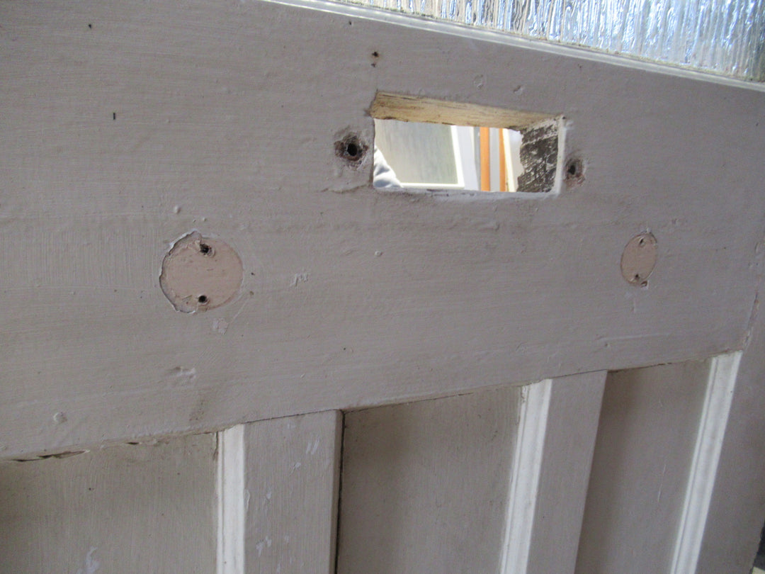 Craftsman Front Door with 1 Lite Glass Pane & 3 Lower Panels   2030H x 810W x 45D