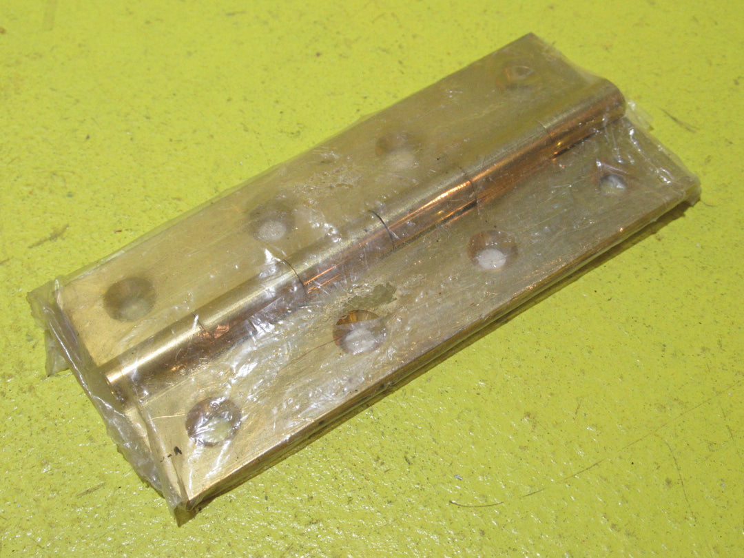 Brass 4 Holed Butt Hinge with Ball Finials 102L x 44W