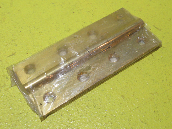 Brass 4 Holed Butt Hinge with Ball Finials 102L x 44W