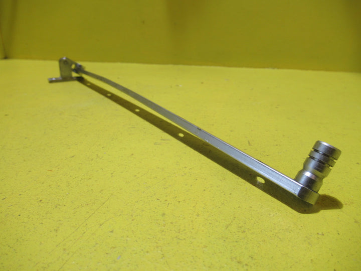 Casement Stay - Narrow Ribbed End with Rectangle Plate   380L x 10W