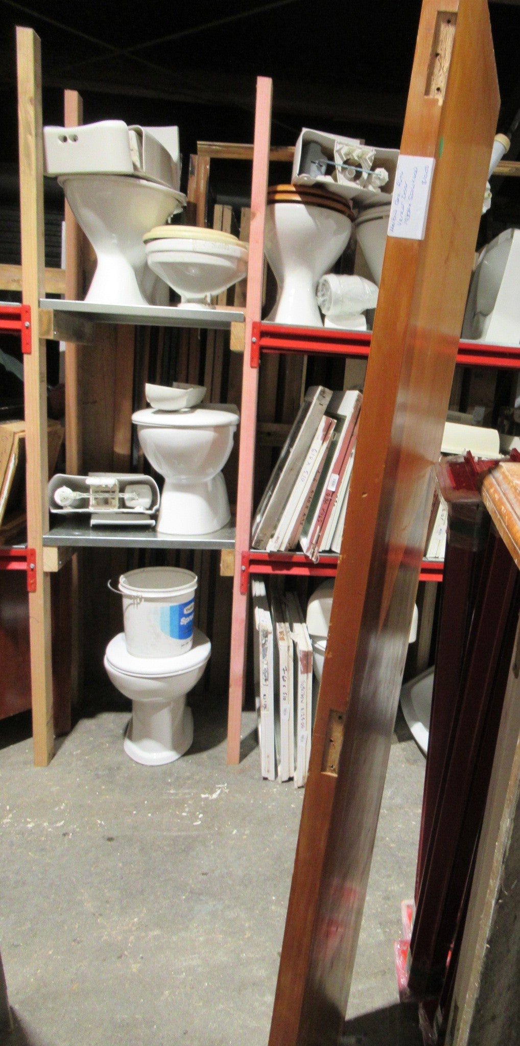 Hollow Core Rimu Veneer Door  (CT)  1930H x 550W x 40D