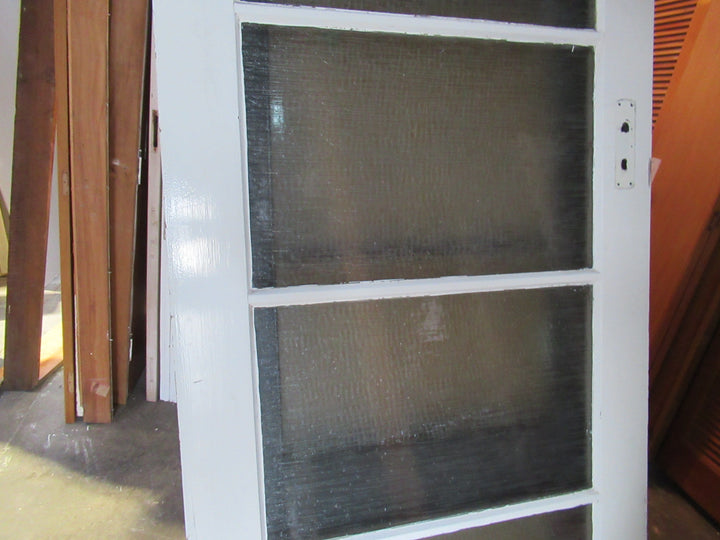 4 Lite Rain Glass Native Timber Back Door(CT) 1980H x 810W x 45D
