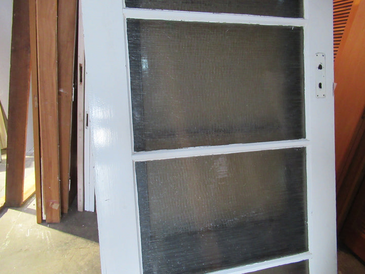 4 Lite Rain Glass Native Timber Back Door(CT) 1980H x 810W x 45D