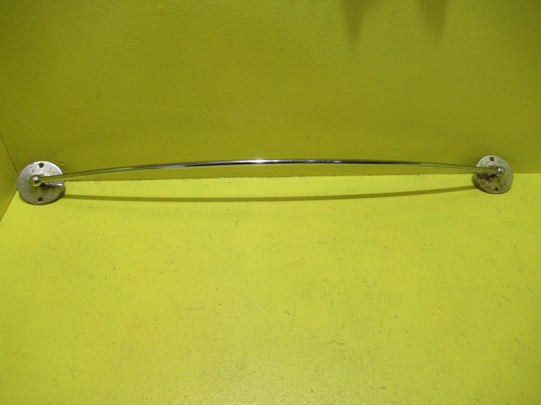 Chrome Curved Towel Rail   6754L x 60H x 50D
