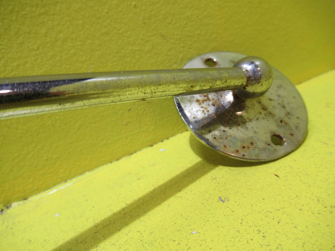 Chrome Curved Towel Rail   6754L x 60H x 50D