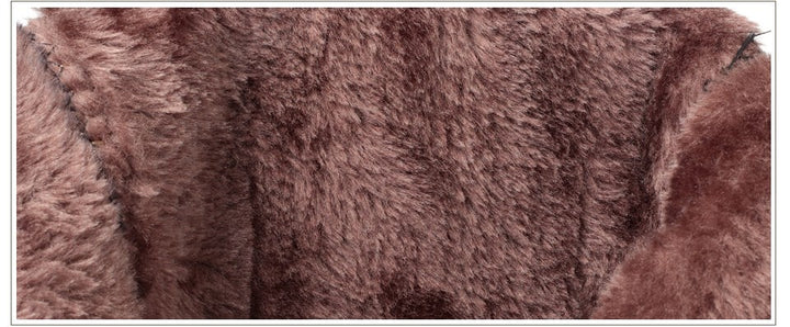 DIMANYU Women Winter Genuine Leather Wool High Heel High Boots