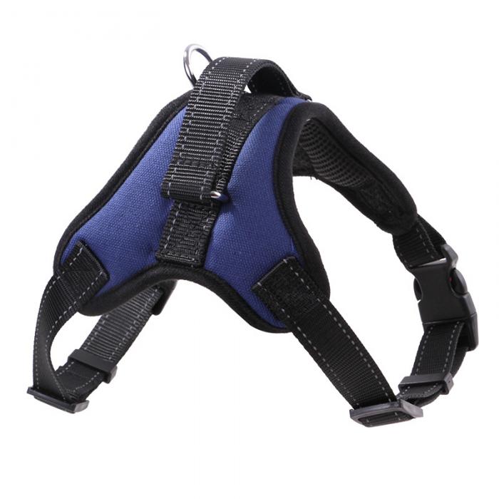 Dog Harness with Reflective Tape, Breathable Mesh and Leash
