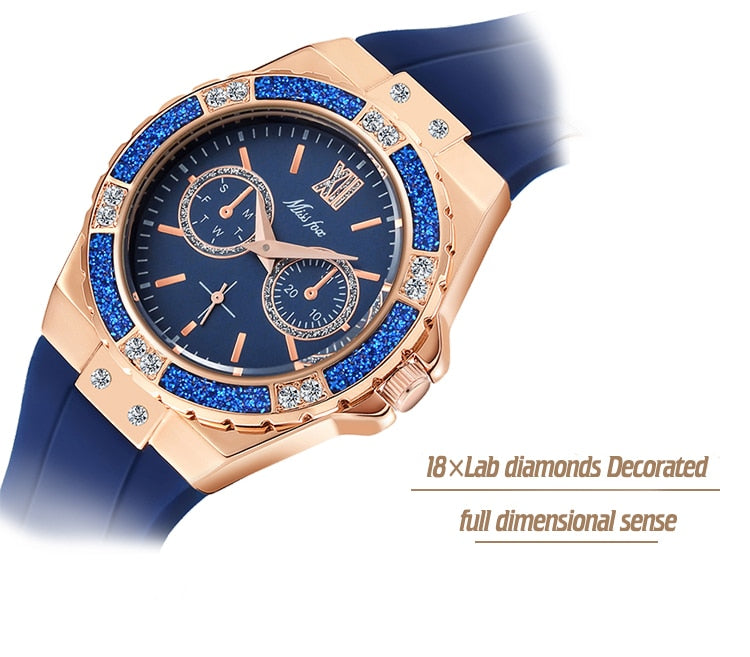 Chronograph  Sport Analog watch for Woman