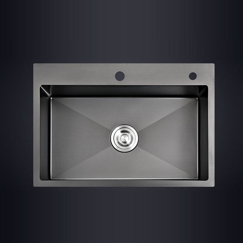Black sink kitchen black stainless steel