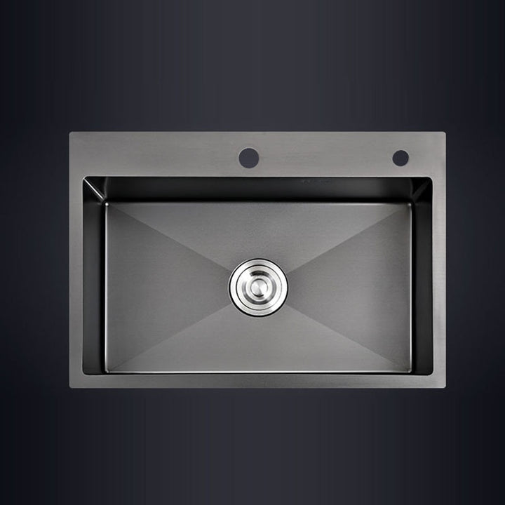 Black sink kitchen black stainless steel