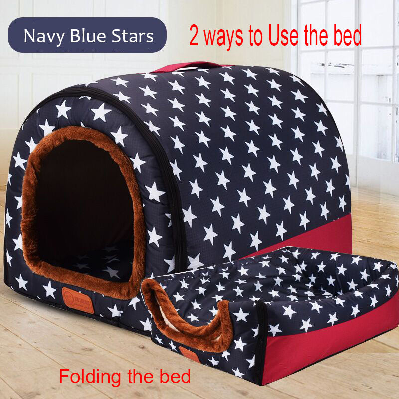 House Comfortable Kennel Mat/Foldable Pet Bed