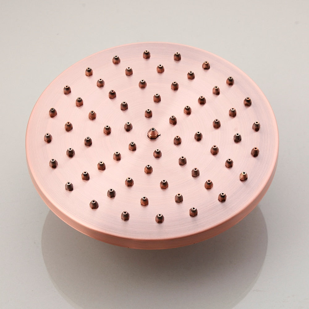 KEMAIDI Bathroom Shower Faucet Bath Faucet Mixer Tap With Hand Shower Head Rose Gold Shower