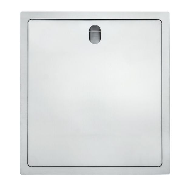 Black/Stainless Hidden Kitchen sink Single bowl