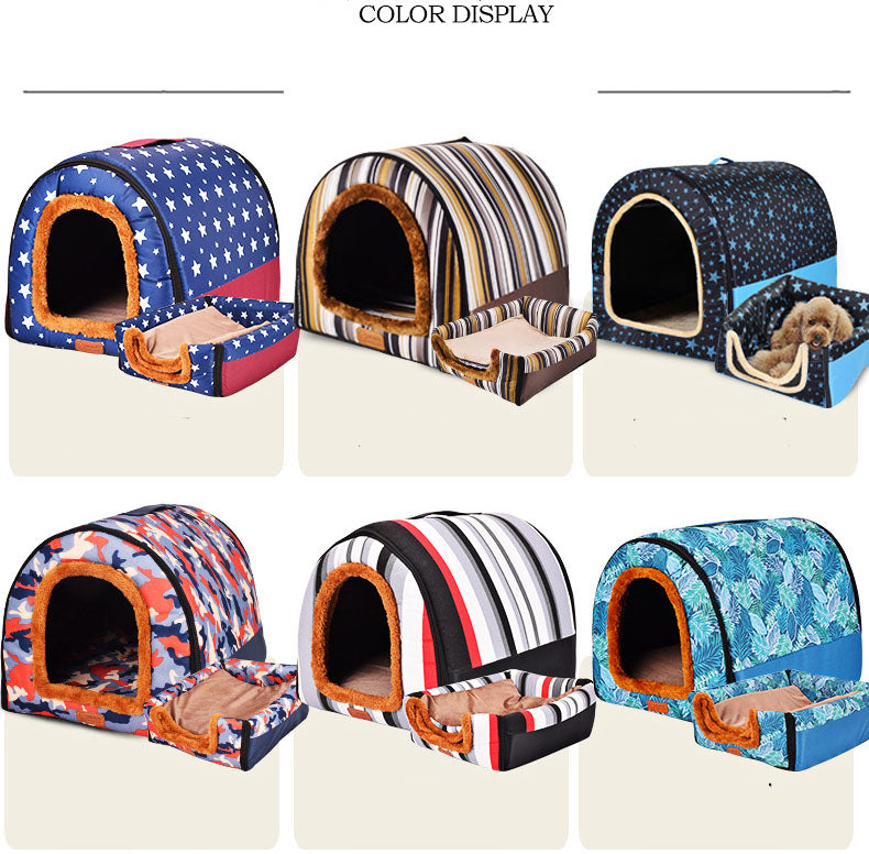 House Comfortable Kennel Mat/Foldable Pet Bed