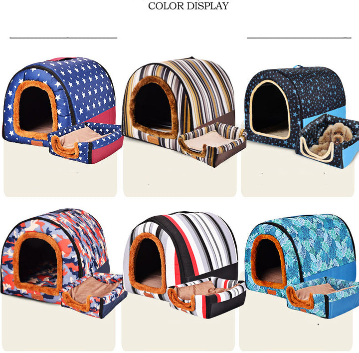 House Comfortable Kennel Mat/Foldable Pet Bed