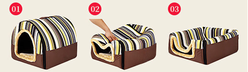 House Comfortable Kennel Mat/Foldable Pet Bed