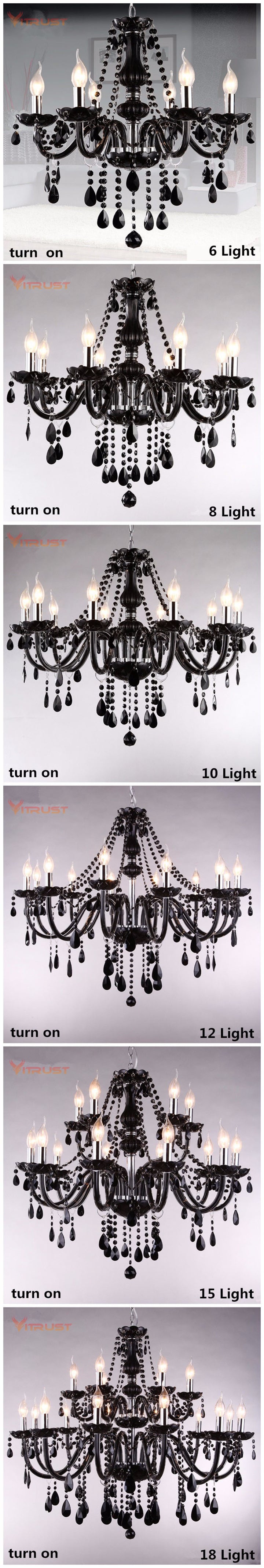 Crystal Chandelier Tiffany Pendants chandelier Lighting   4/6/8/10/15/18 Arm