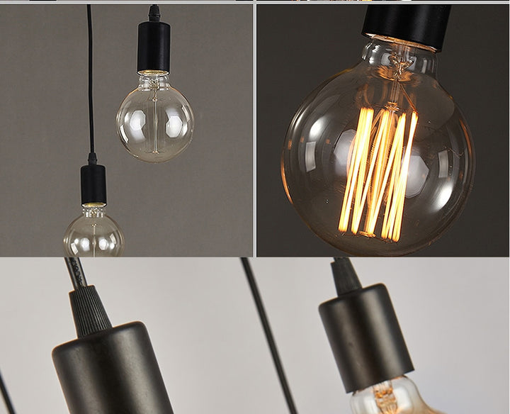 E27 Retro Edison Bulb Pendant Lights Vintage Loft Antique Hanging Pendant Lamp Spider