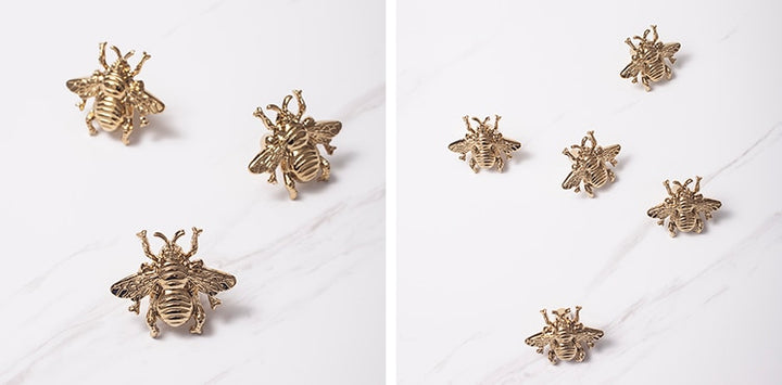 Bee shape/Solid Brass Furniture Door/Draw knob