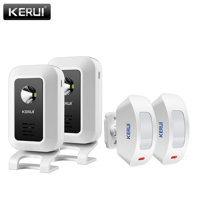 KERUI M7 Welcome Motion Sensor Security Alarm 32 Songs Wirless Door Bell Chime .