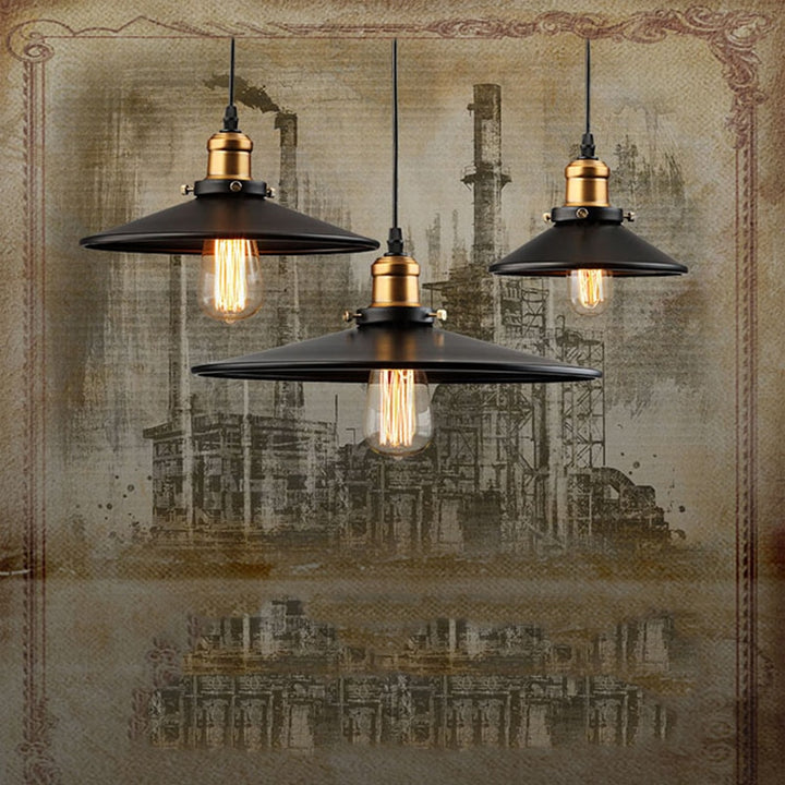 Edison Loft Style Vintage Industrial Retro Pendant Lamp Light e27 Holder Iron