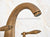 Antique Brass 8" Deck Mounted Two Handles Widespread Bathroom  Bath Tub Faucet 3 Holes Bath Basin Faucet Kan076