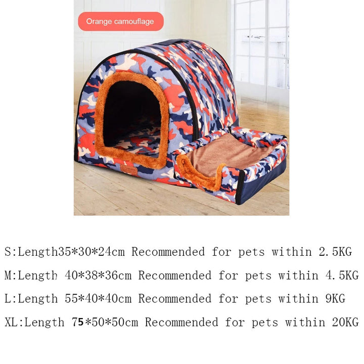 House Comfortable Kennel Mat/Foldable Pet Bed