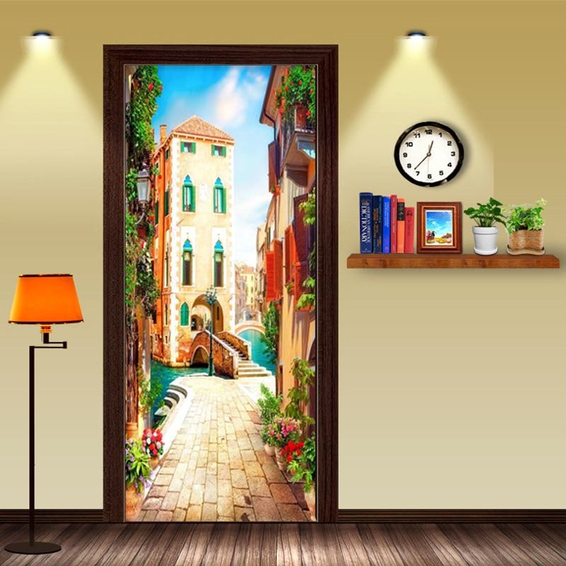 Custom Door Mural Art