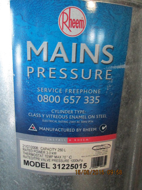 Hot Water Cylinders/Heaters