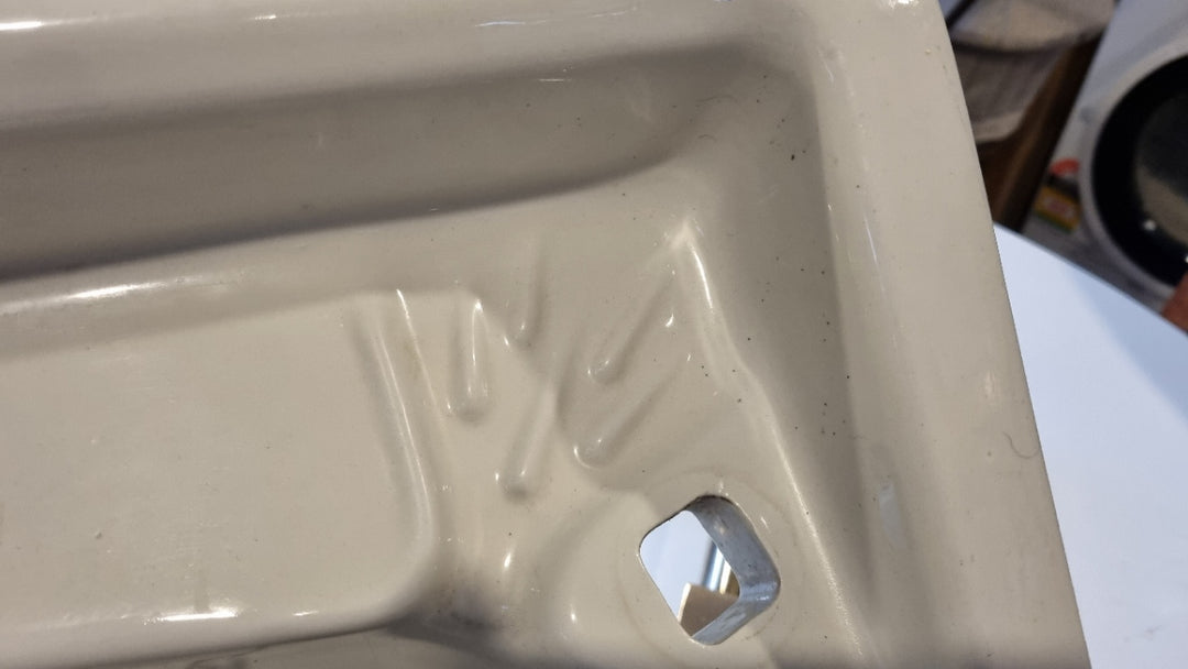 Vintage Armitage Ware Traditional Basin with Right Hand Slotted Soap Dish 250-300H x 570W x 430D