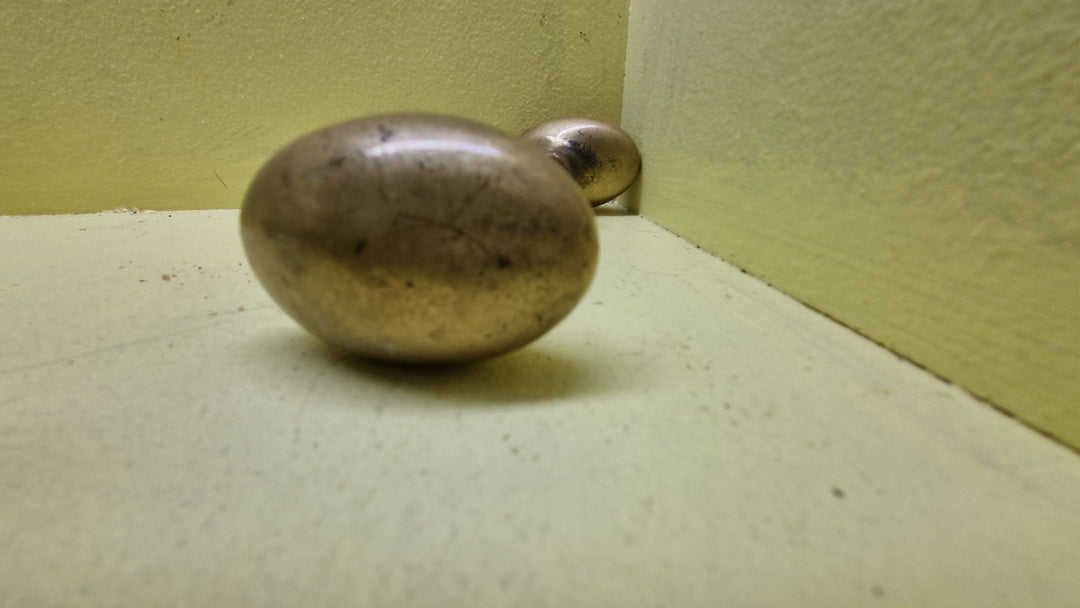 Vintage Brass/Antique Brass Oval Door Handles 60L x 40W x 55H