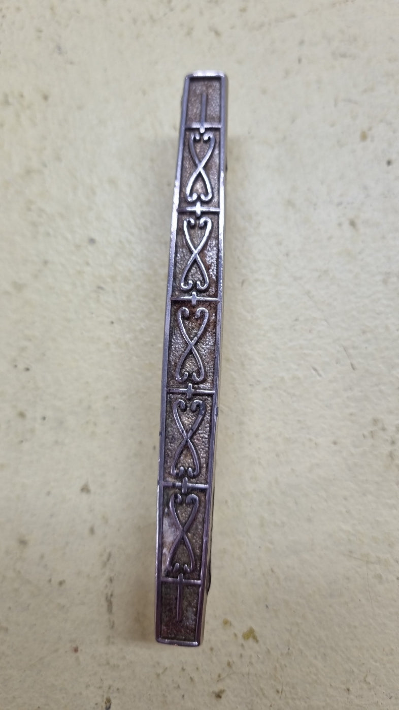 Lincoln Turner Cabinet Handles with Paisley Design 120L x 15W x 20H