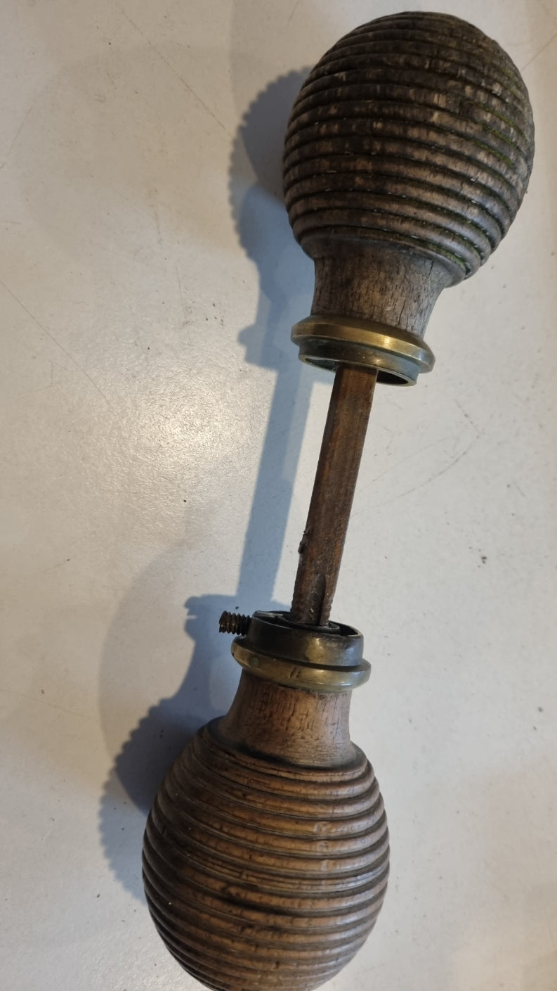 Vintage Beehive Wooden Door Knob 50D x 80H