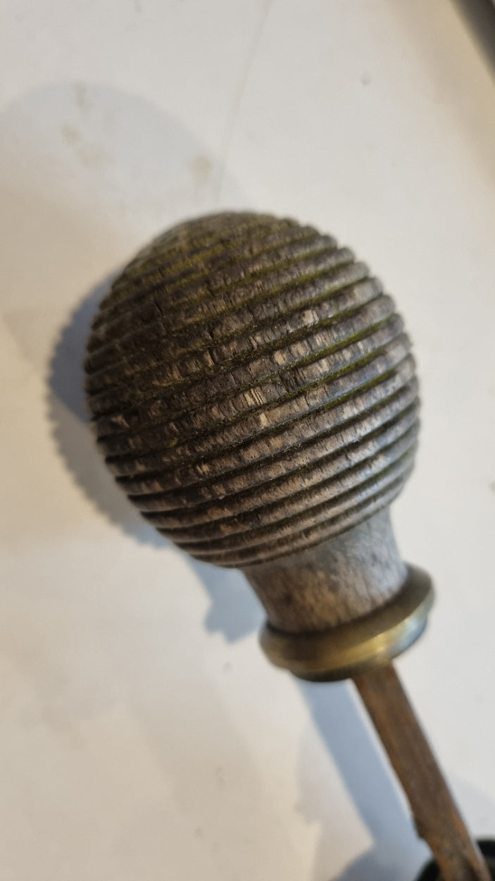 Vintage Beehive Wooden Door Knob 50D x 80H