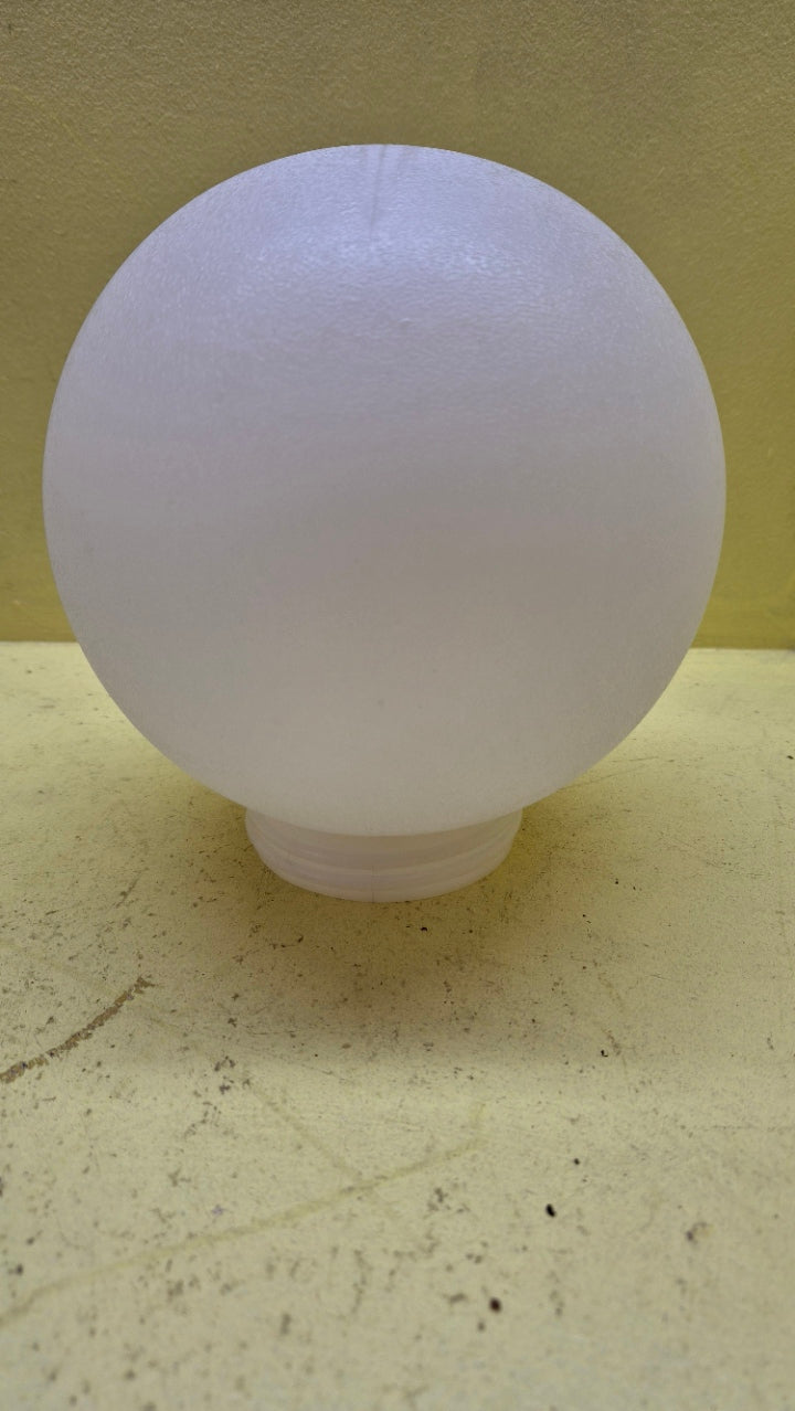 Mounted Globe Outside Light  180H x 180Dia/Mount 40H x 95-110Dia