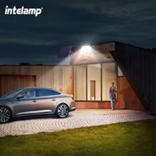 2 PCS Solar Outdoor Super Bright IP65 Waterproof Street Light  Security Lights for Garden Yard Patio Porch