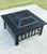 3 IN 1 Fire Pits Outdoor Heaters Barbecue Grill Charcoal BBQ Tool Fire Pit Square Courtyard
