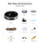Robot Vacuum Cleaner LIECTROUX/LILIN C30B ,Map Navigation with Memory,Wifi APP Control,6000pa Suction,Smart Electric Water Tank